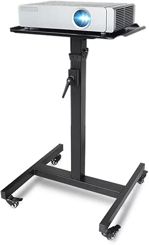 HIHELO Soporte de proyector de trípode para proyector, bandeja de soporte telescópico universal, portátil, portátil, portátil, portátil, portátil,