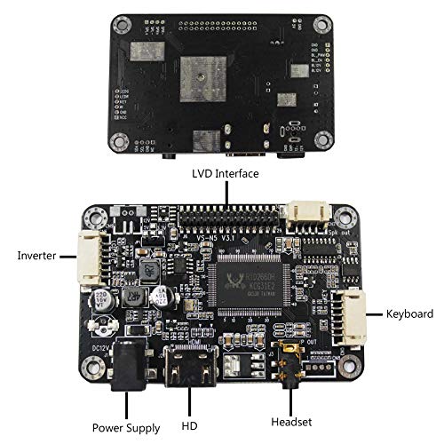 Image of VSDISPLAY 10.4 inch 1024X768 IPS LCD Display with H /D Controller Board | 500 Nits Brightness, 4:3 Aspect Ratio Display Screen