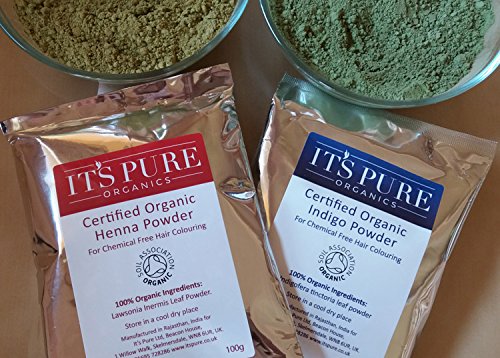 Natürliche Haarfarbe mit Henna und Indigo, 300 g Cover