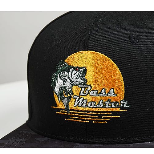 Image of EDTREK Performance Outdoorsman Snapback Truck Hat with Flat Brim - Unique Animal Embroidery