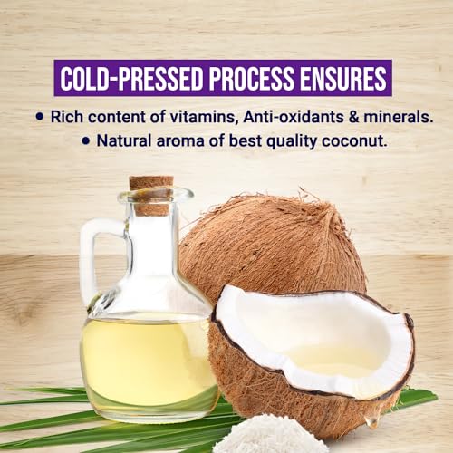 Image of Parachute Advansed SkinPure 100% Organic Extra Virgin Coconut Oil |Face & Body Oil Moisturizer| For Youthful, Radiant Skin| Blemish Free, Glowing Skin |Cold Pressed | 6.7 fl.oz | Glass Jar