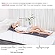 COMFIER Elektrische Massagematte mit Wärmefunktion zur Ganzkörpermassage, Vibrationsmassagematte mit 10 Motoren, 2 Therapieheizkissen, 5 Massage-Modi und 3 Vibrationsstärken, Geschenk