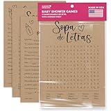 20 Rustic Juegos Para Baby Shower En Español - Juegos De Baby Shower En Español, Baby Shower Games In Spanish, Spanish Baby Shower Games, Sopa De Letras Baby Shower Español, Baby Shower Advice Cards