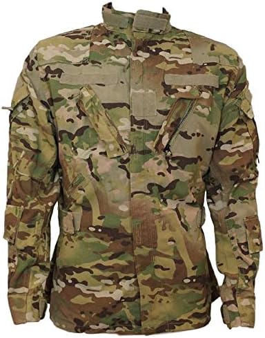 Genuine Issue GI Nomex Shirt A2CU Aircrew Combat Coat Multicam OCP Old Version (X-Large Regular)