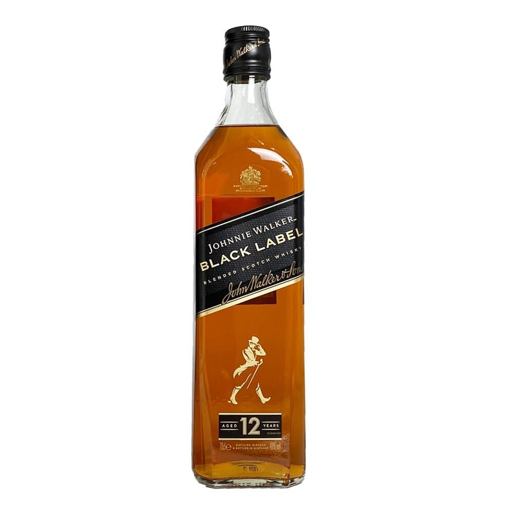 Johnnie Walker Black Label 12 Anni Blended Scotch Whisky, 700ml