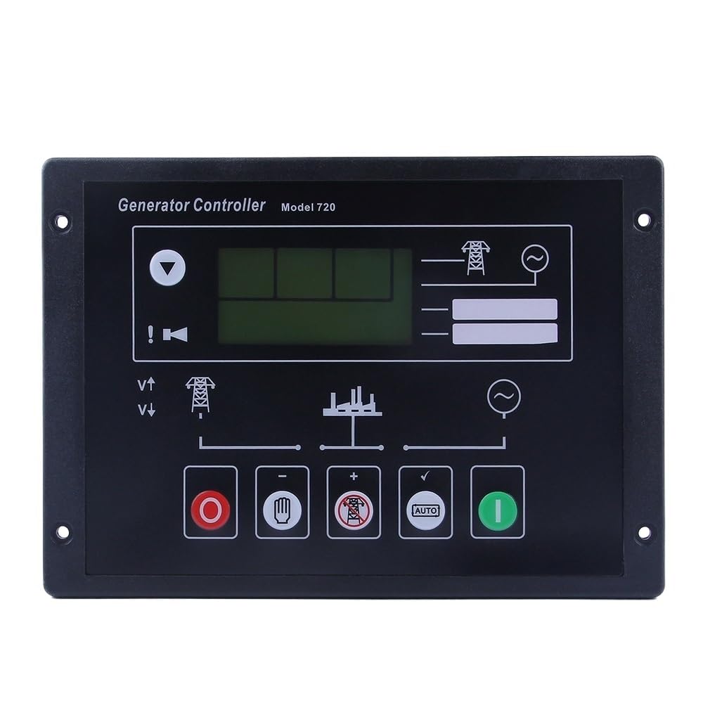 CIZVVEOC Modulo controller di avviamento automatico del generatore DSE720, piastra di controllo di protezione dell'alternatore, parti del gruppo elettrogeno