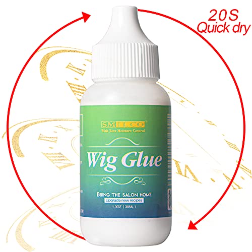image for Wig Glue 1.3OZ,Smilco Waterproof Lace Front Wig Glue For Wigs, Strong 