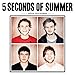 5 Seconds of Summer 2018 12 x 12 Inch Monthly Square Wall Calendar by Bravado, Music Pop Band Celebrity