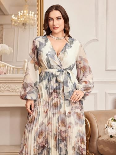 Image of TOLEEN Women's Plus Size Sequin Dress Luxurious Style Formal Cocktail Evening Party Maxi Dresses