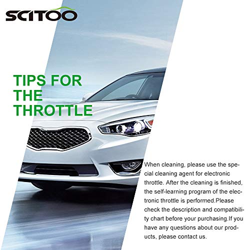Scitoo Throttle Body Fit For Chrysler 200 2.4L 11-14, Dodge Avenger 2.4L 08-14, For Dodge Journey 2.4L 09-17, For Jeep Patriot L4 2.4L 07-17, For Dodge Caliber 2.0L 2.4L 07-12 04891735Ac #TOP5