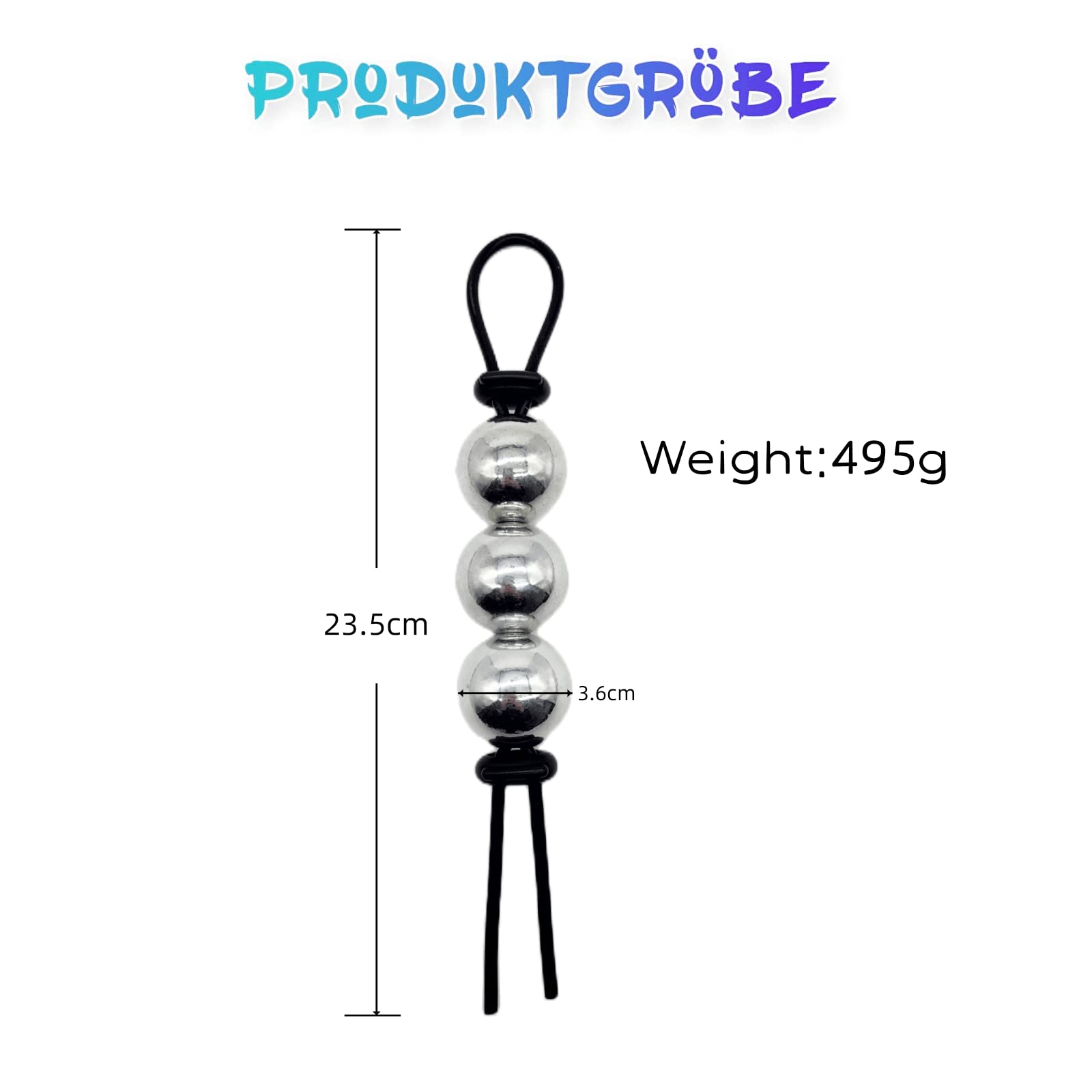 Penisring mit Gewicht Verstellbarer Metall Beads, Hodenring Hodengewicht  Eichelring Ball-Stretcher Hodensack Penis Anhnger Kugeln Schwer  Penisverbessernde Erektion Trainer Sexspielzeug Fr Mnner : Amazon.de:  Drogerie & Krperpflege