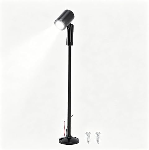 Mini Foco LED para vitrina, mostrador de cristal, DC12V
