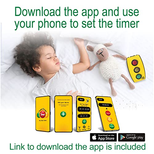 BeeZee Kids Stoplight Golight Traffic Light for Kids - Visual Timer with Audio Cues - Stop Light Ready to Wake - Sleep Training for Kids, Teacher Stop Light - App Included