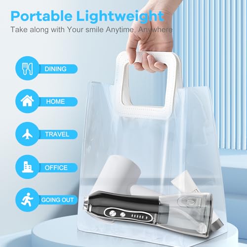 H2Ofloss HF-6 Water Dental Flosser Teeth Pick -Portable Oral Irrigator thumb #6