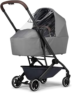 Joolz AER+ Cot Raincover - Accessory for The AER+ Carrycot - Dry Protection - Compact to Store - Water Repellent - Dries Quickly - Foldable for Easy Storage - Grey