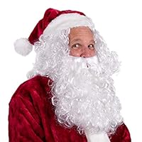 Algopix Similar Product 12 - Boo Inc Santa Beard  Wig  Christmas