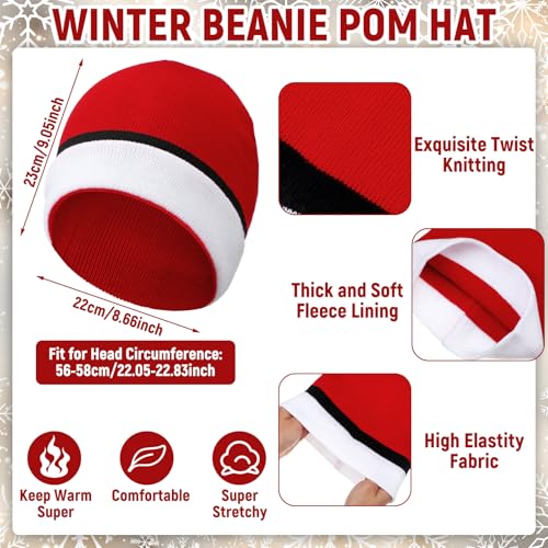 3 Pieces Cartoon Animation Knit Scarf Hat and Gloves Set Winter Neckerchief Movie Character Cosplay Costume Accessory Anime Gift for Boys Girls3