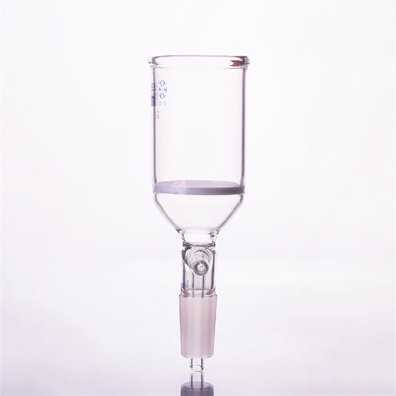 1pcs Filtration Funnel,with Grinding Mouth Sand Board,Capacity 150ml,Joint 24/40,Sand Specifications G3,Bush