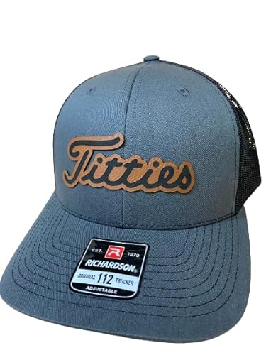 GP POWER GOLF Titties Mesh Trucker Cap Charcoal