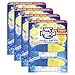 Produktbild WC FRISCH Duo-Aktiv Mediterrane Zitrone, WC-Reiniger und Duftspüler, Nachfüllpack, 4er Pack (4 x 2 Stück)