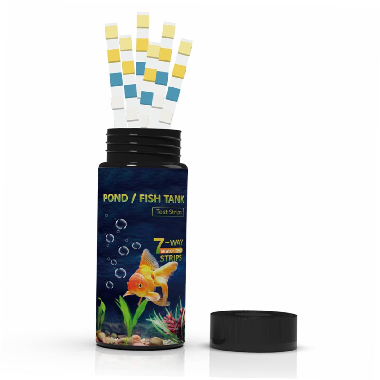 iplusmile 200 Pz Strisce reattive per la qualità dell'acqua test acqua potabile Strisce di test dell'acqua tester di durezza dell'acqua kit per il test dell'acqua della piscina pvc