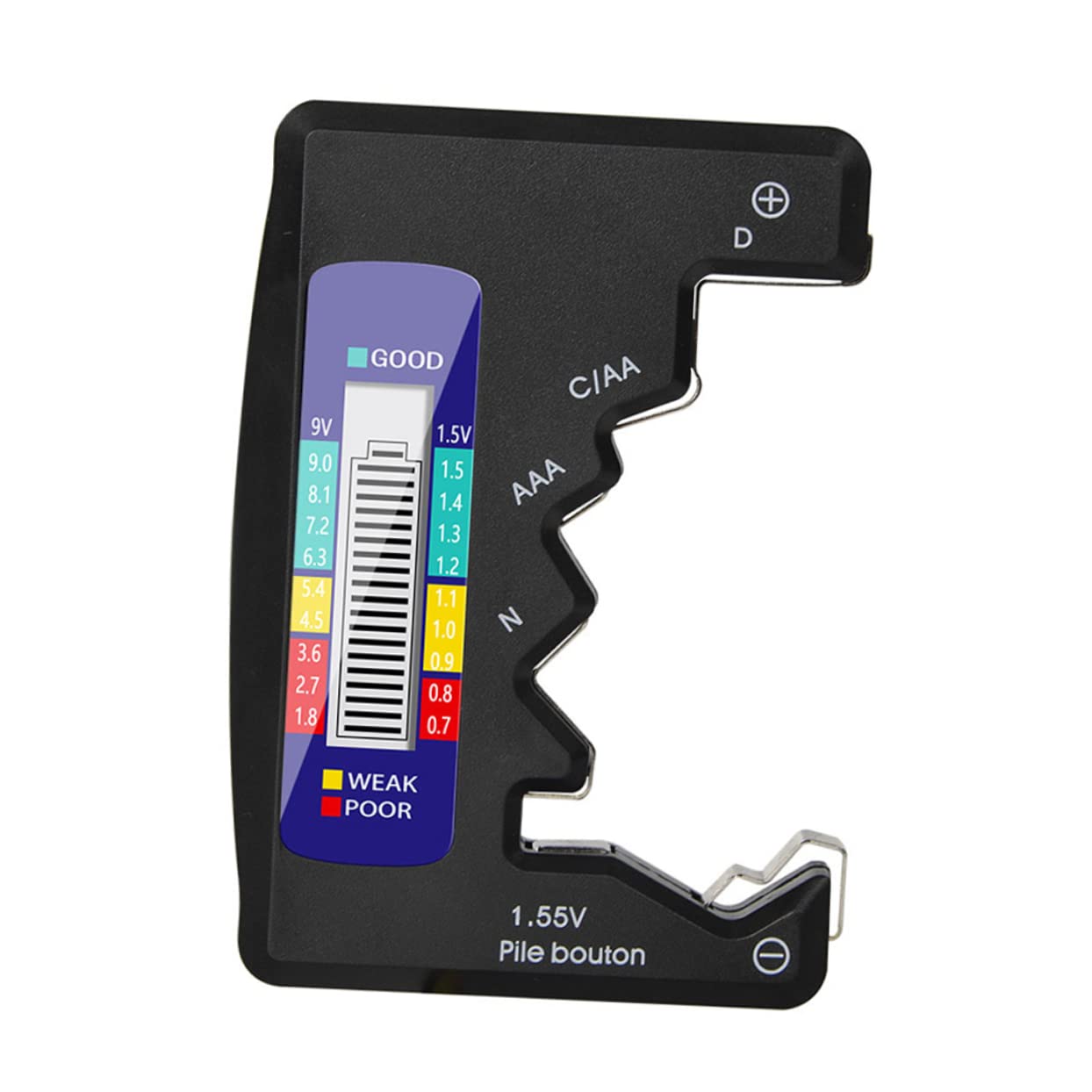 SWOOMEY 1 PC Battery Tester Tool Battery Test for Easy Voltage and Capacity Testing Durable and Portable