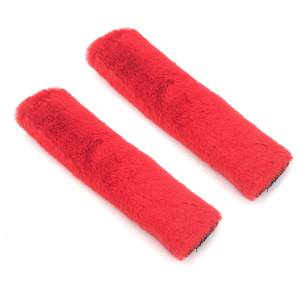 Copricintura Di Sicurezza Acouto In Peluche - 2 Pezzi, Morbidi E Confortevoli, Viola - Foto 9