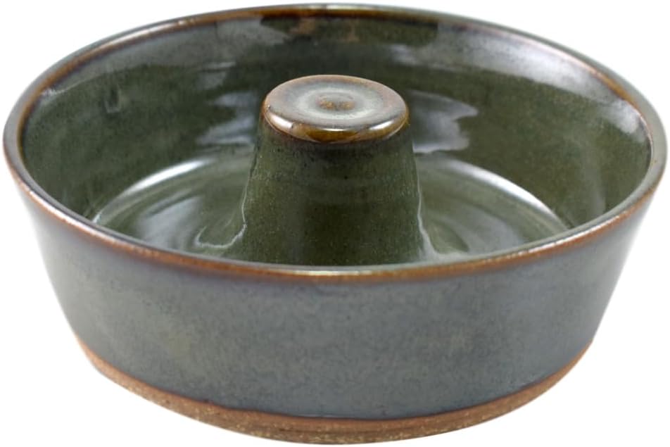 American Made Stoneware Pottery Microwave Omelette Egg Cooker (Double Size)