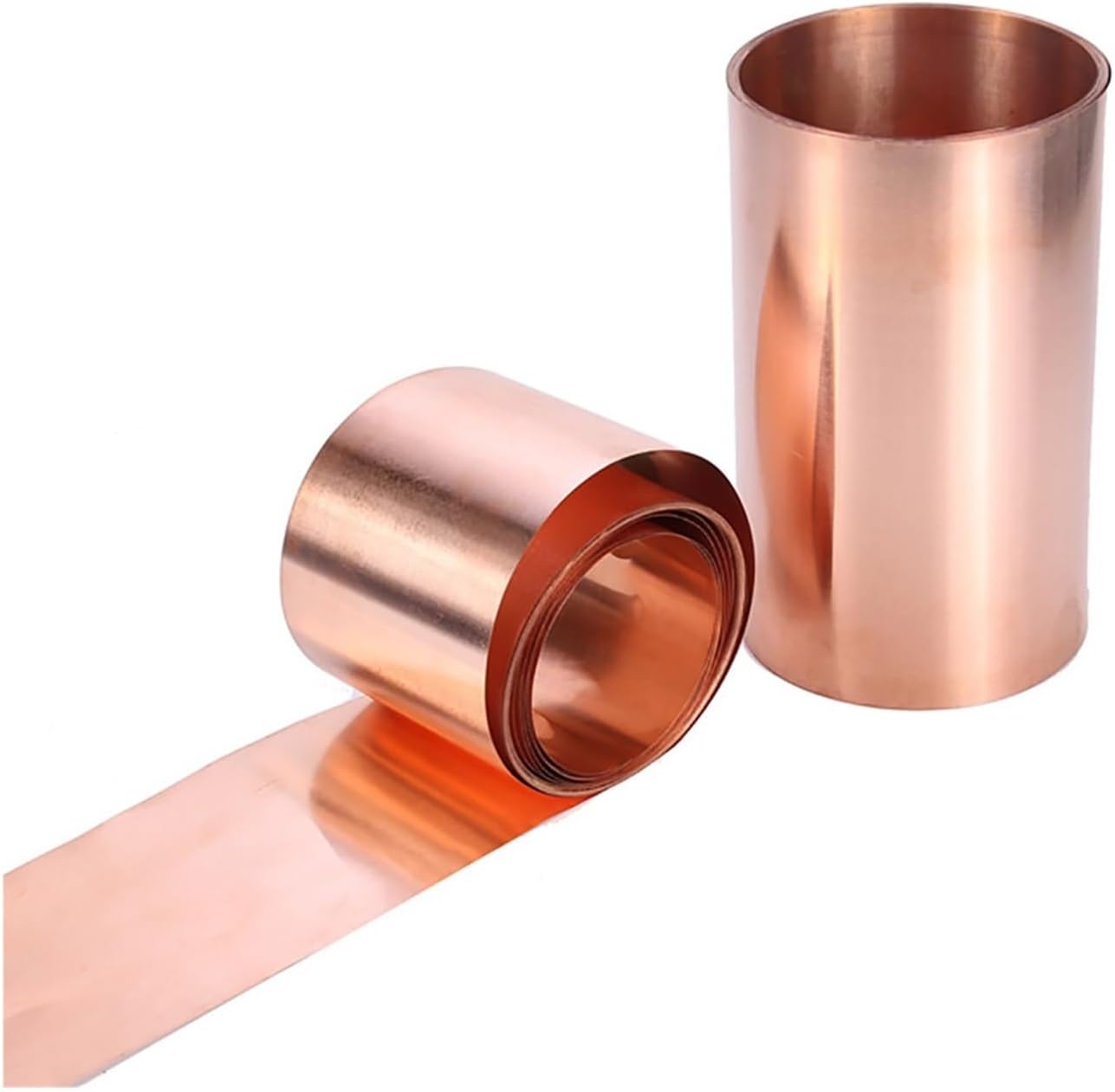 1Pcs Pure Coppers Metal Sheet Foil Plate Length 1000mm Red Copper Belt Thickness 0.05-1mm x Wide 5-300 mm(0.4x40x1000mm)