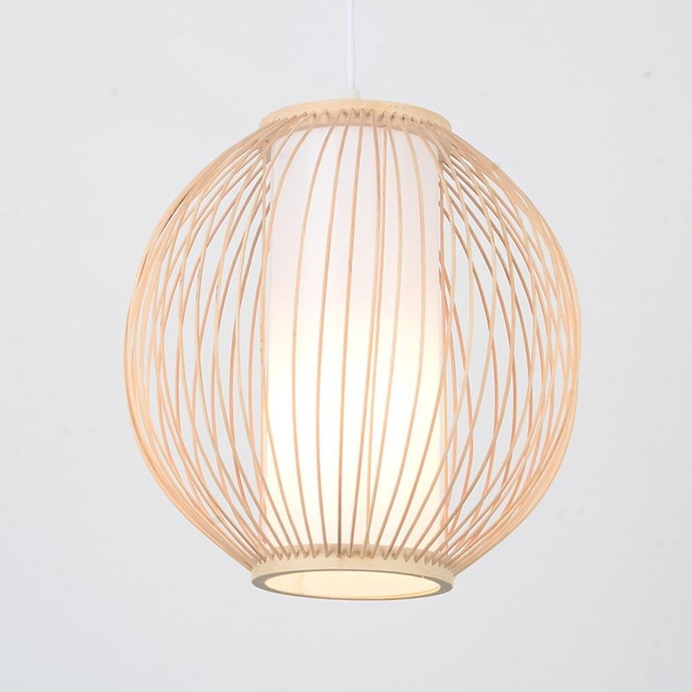 TONFON Restaurant Lighting Chandelier Zen Japanese Bamboo Hanging Lamp