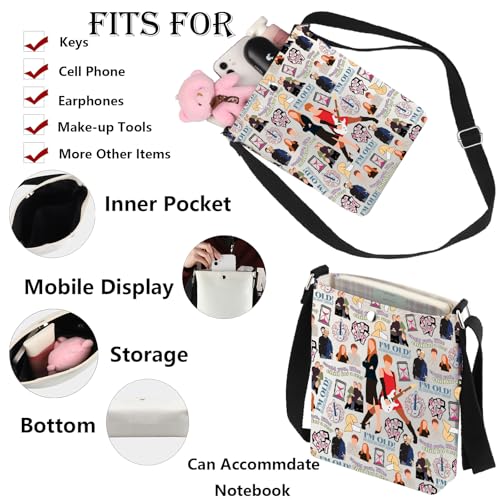 G2TUP Comedy Movie Crossbody Bag Anna & Tess Gifts Like The Crypt Keeper Movie Gifts Comedy Shoulder Bag3