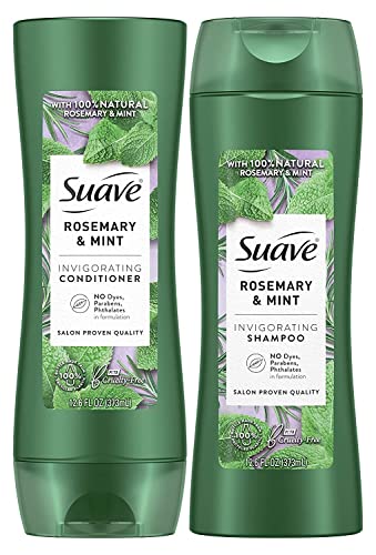 Suave Rosemary & Mint Shampoo and Conditioner Duo
