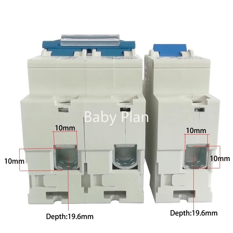 Interruttore Magnetotermico Interruttore Automatico CC 1P 2P 12V 24V 36V 48V 60V 72V 96V 120V Celle Solari Batteria RV Scarica 100A 125A 150A 200A 250A Interruttore Differenziale(2P,125A)
