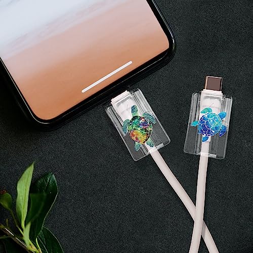 Protectores de cable para cable de carga de iPhone que evitan roturas del conector 5
