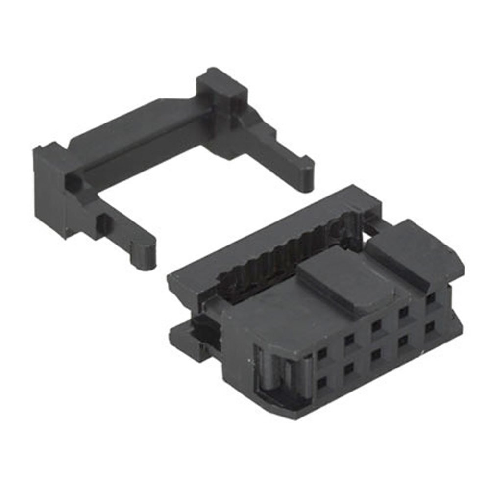 Conector Tira de enchufe IDC 10 posiciones Jameco Valuepro terminal de cable 2.54mm 2