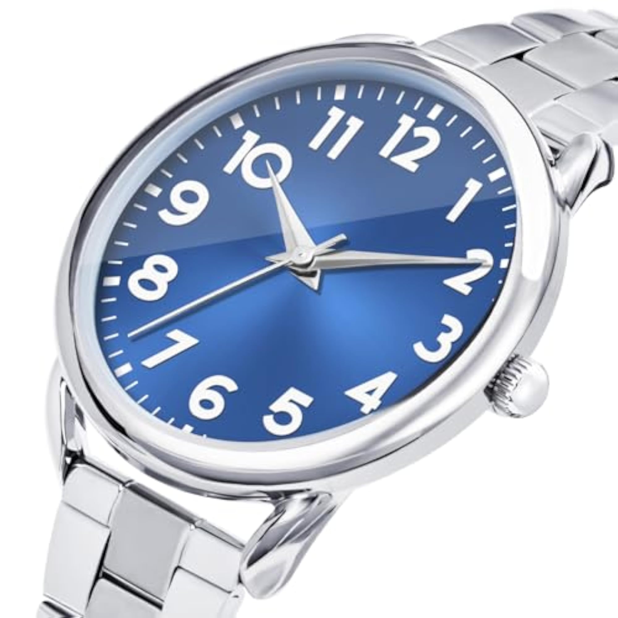 Women's Business Classic Stainless Number Quartz Watch