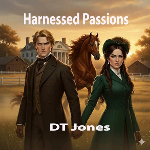 Harnessed Passions Audiolibro Por D T Jones arte de portada
