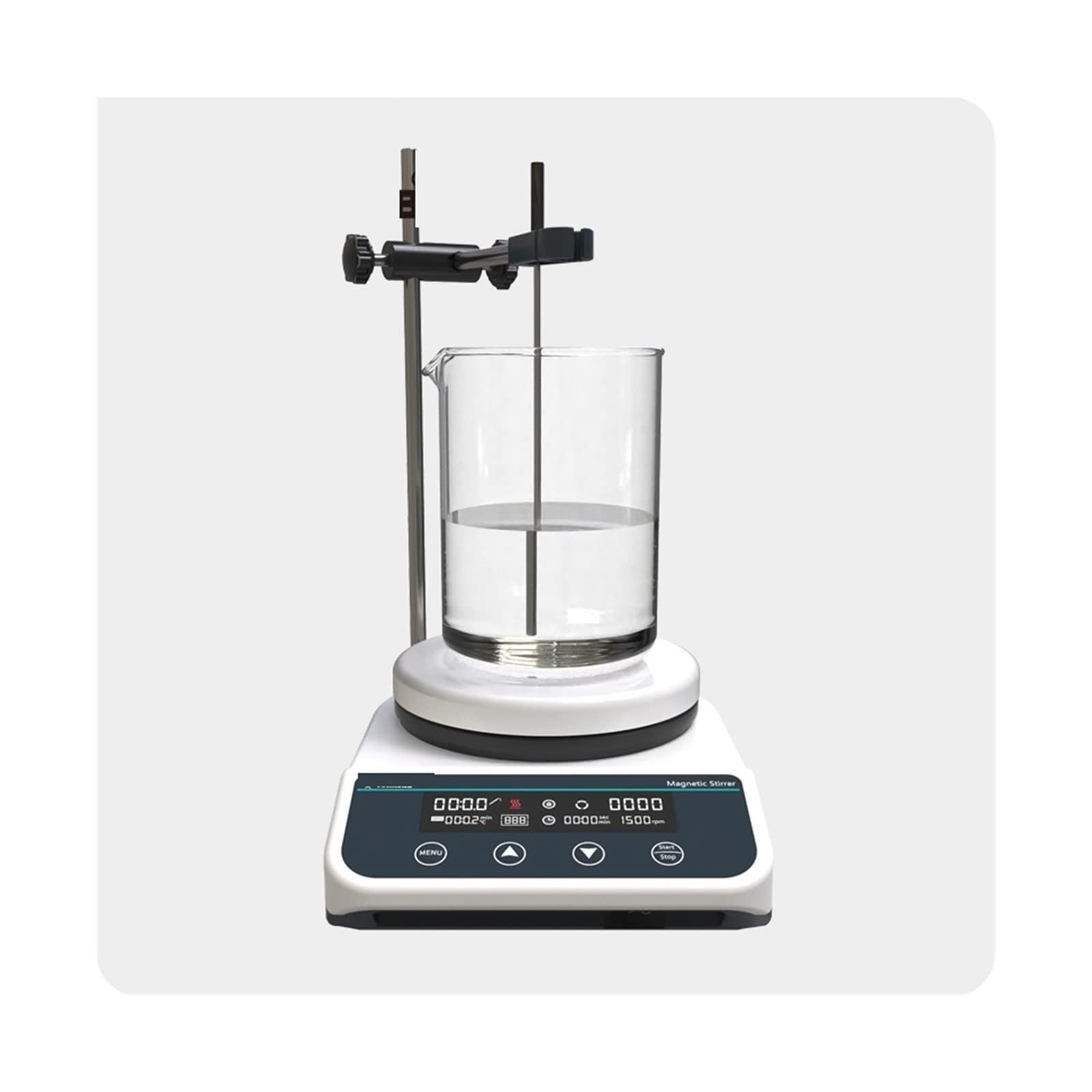 Lab Digital Display Wielopozycyjne mieszadło magnetyczne Laboratoryjne wielofunkcyjne elektryczne mieszadło magnetyczne z wyświetlaczem LCD Szybka konfiguracja