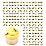 Lucks Dec-Ons Decorations Molded Sugar/Cup-Cake Topper, Bumble Bees Assortment, 1 Inch, 176 Count