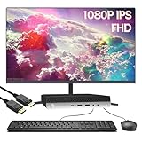 HP Elitedesk 800 G3 Mini PC de Escritorio con Monitor FHD de 27 Pulgadas, procesador Intel Core i7-6700, 8 GB de RAM, 256...