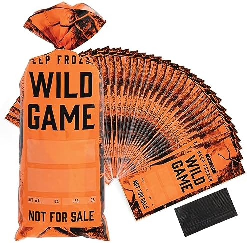 Wild Game Freezer Bags...