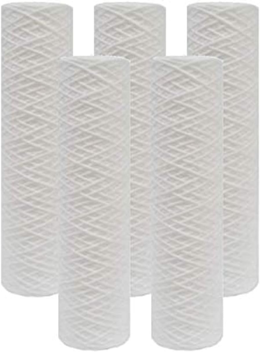 IPW Industries Inc. - Whole House Water Filter Cartridge - 5 Micron Sediment Filter for Well Water and City Water Filtration System - Campbell 1SS-30