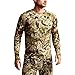 SITKA Core Lightweight Crew Long Sleeve - Lightweight Base Layer Camo Hunting Shirt for Men, Optifade Subalpine, 2XL