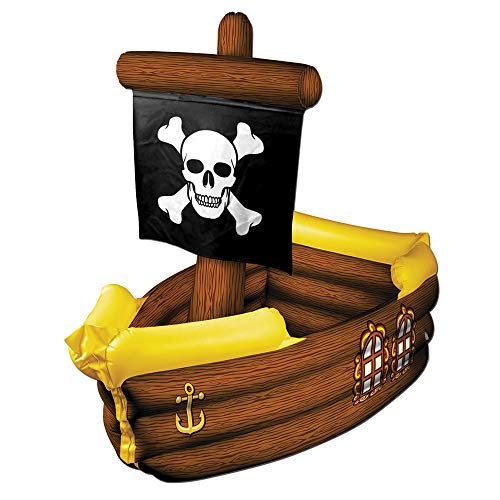 Image of Beistle Inflatable Treasure Chest Coolers.