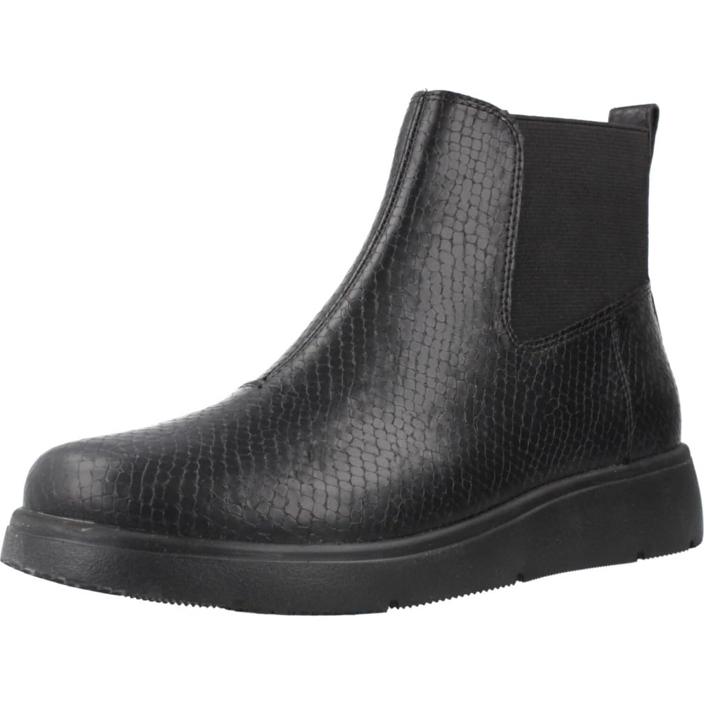 Geox Women's D Arlara D Ankle Boot, Black, 5 UK