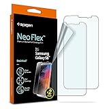 Spigen, [Pas en Verre trempé, 2 Pack, Film Protection Samsung Galaxy S8 [Compatible avec la Coque, Couverture maximale], Liquid Installation, TPU Film Samsung Galaxy S8, [Neo Flex] (565FL22269)