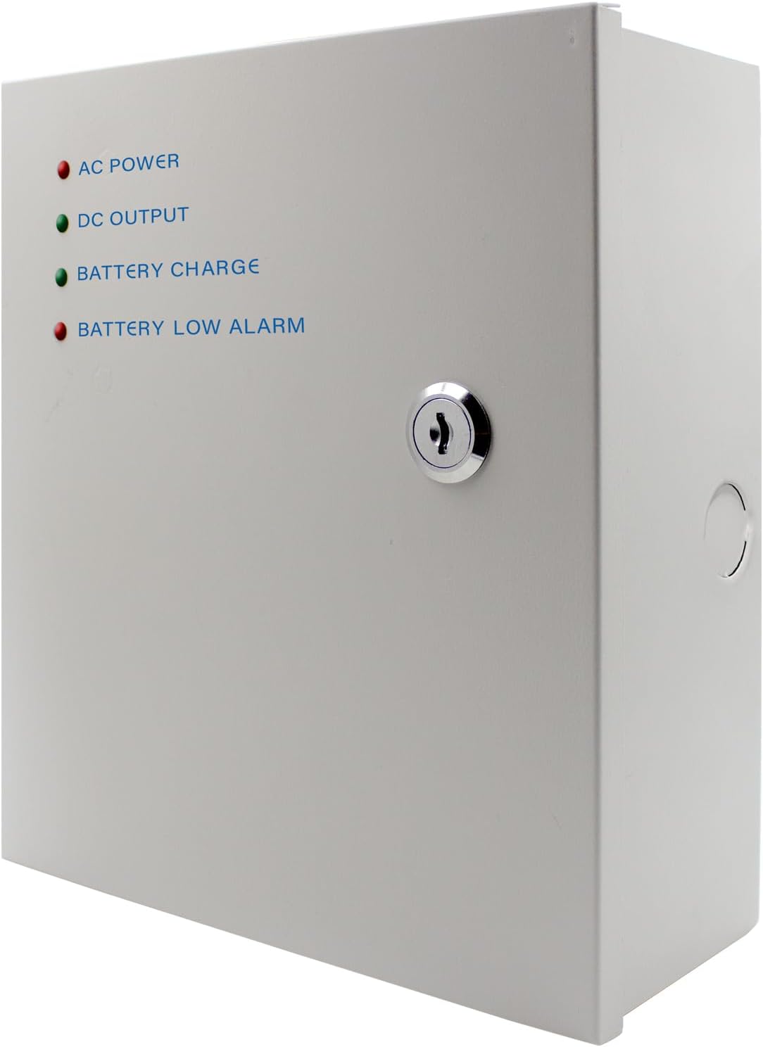 Power Supply Control AC 110-240V to DC 12V 5A Metal Boxed Cabinet Regulated UPS Power Supply Unit with Backup Battery Link for Door Access Entry System (Battery Not Included) (SP1205B（ DC12V / 5A ）)