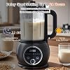 10 in 1 Nut Milk Maker Hot Blender,51oz Homemade Soy, Almond,Oat,Plant Based,Baby Food Maker 20 Blades,Automatic Soybean Machine with 24H Delay Start/Keep Warm8H/Boil Water&Auto Clean