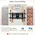 HOME VISION Full Motion TV Wall Mount for 32-85 inch TVs up to 132lbs, Fits 8”/ 12” /16” Wood Studs, TV Mount Wall Bracket with Dual Articulating Arms, Swivel, Tilt, Max VESA 600x400mm