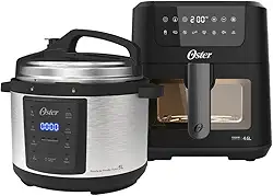 Kit Digital Oster - Fritadeira Clear e Panela de Pressão Elétrica - 220V